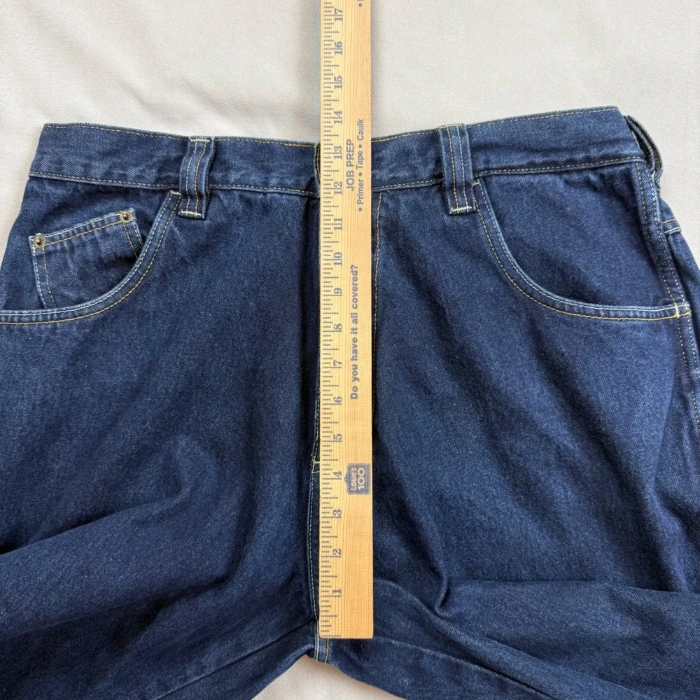 VTG Willie Esco Duns 1967 Baggy Wide Leg Hip Hop Jeans Mens 36x34 Dark Wash Y2K